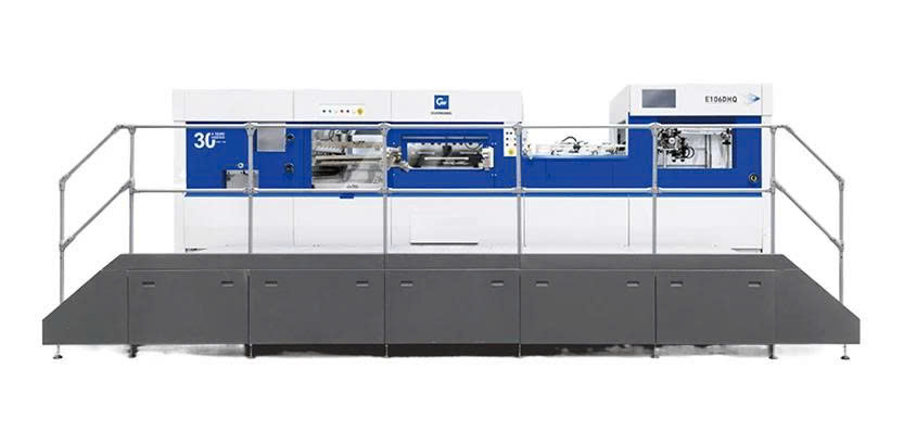 Máy cắt khuôn nhiệt hạng nặng E106DHQ với chức năng loại bỏ một phần phế liệu (lực ép mạnh 600 tấn) - ảnh 1
