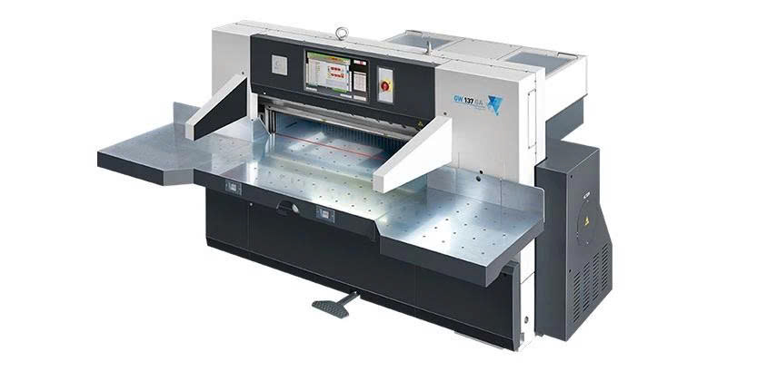 Máy cắt giấy bóc tách phế liệu GW137GA - ảnh 1