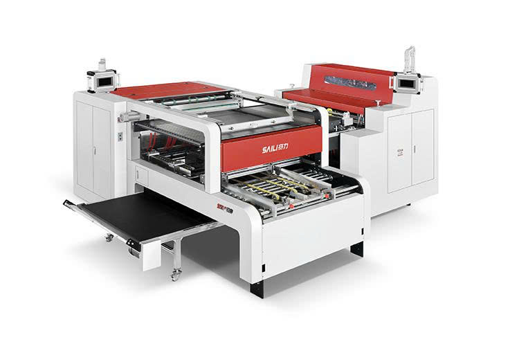 Máy xẻ dọc hai chiều tự động điều khiển bằng servo SLF-1300S (trang bị dao cắt servo và bộ cấp liệu Feida) - ảnh 1