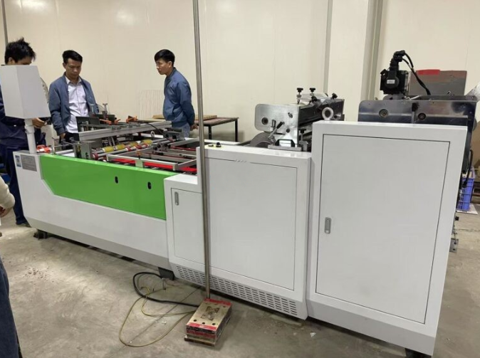 Máy dán cửa sổ hộp giấy (Tốc độ cao) TC-880S - ảnh 2