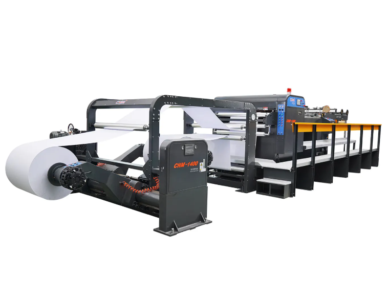 Máy cắt giấy cuộn CHEUNG KONG CHM (1 – 4 Cuộn) - ảnh 1