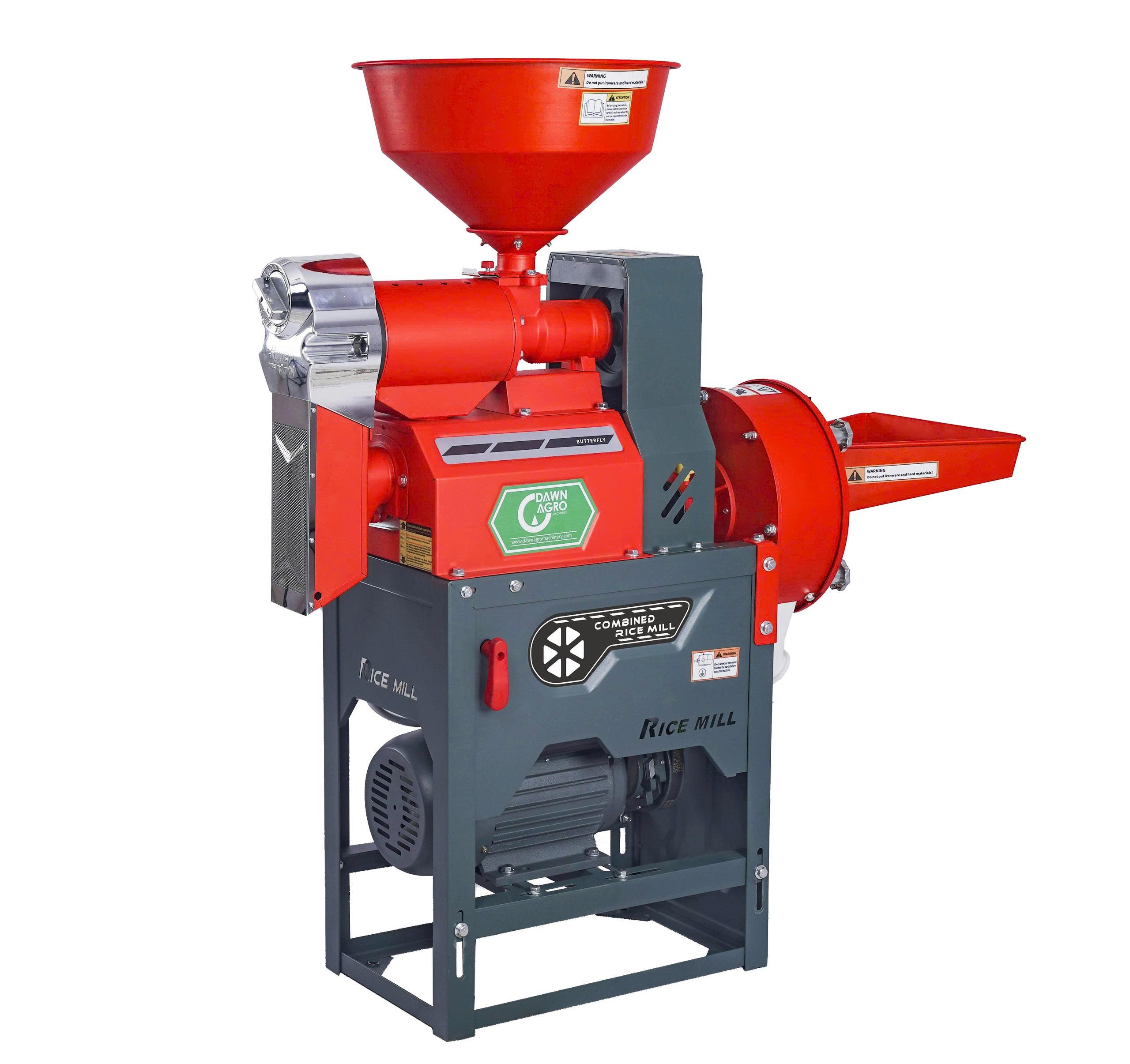 Máy xay xát gạo kết hợp & máy xay đĩa siêu mịn Kusami 6N2018X-9FC20