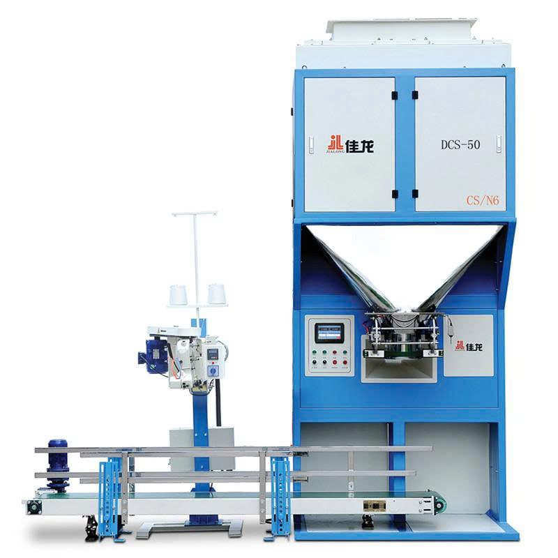Máy đóng gói thức ăn chăn nuôi dạng hạt 50kg DCS-50-CS / N6