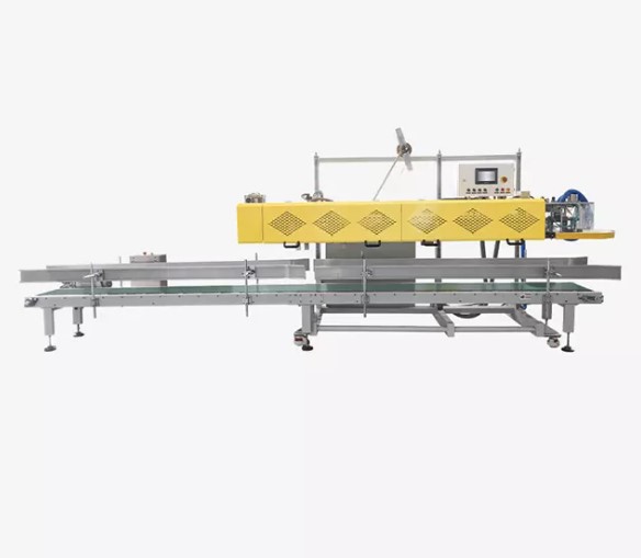 Máy đóng gói và hàn miệng túi liên tục tự động dành cho bao bì phức hợp giấy-nhựa loại tải trọng lớn (20-50kg) FBC-2
