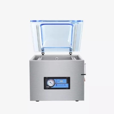 Máy hút chân không và hàn miệng túi pizza dạng buồng HVC-410T/2A