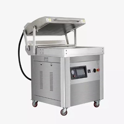 Máy đóng gói hút chân không dạng da (skin pack) bán tự động một buồng HVC-760FS
