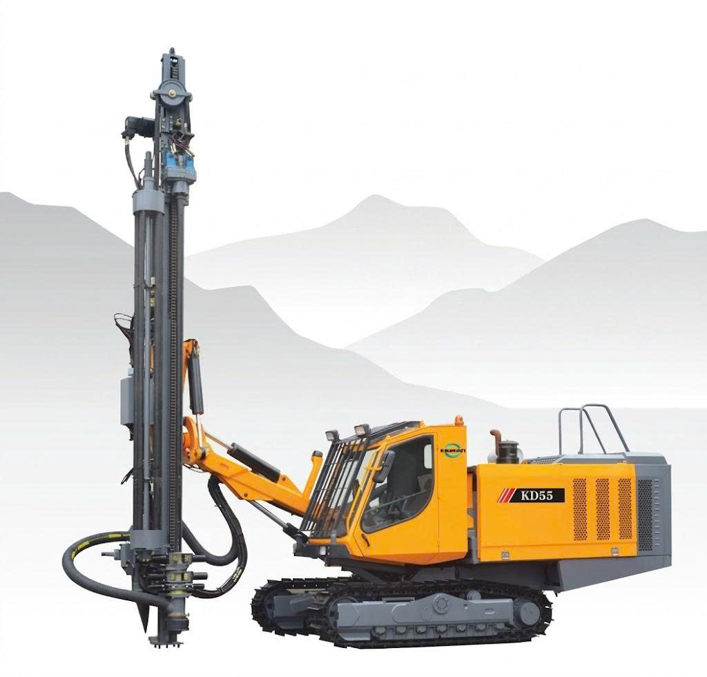 Máy khoan đá lộ thiên KD55