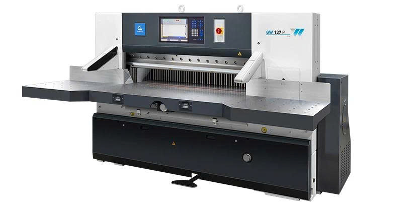 Máy cắt giấy tuabin đơn GW137P