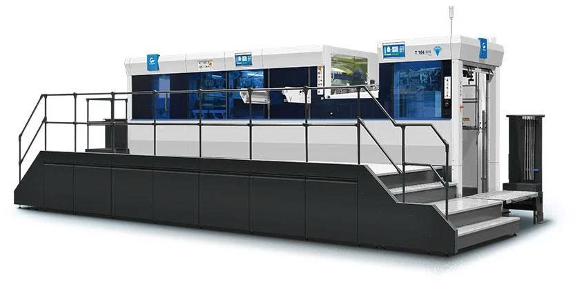 Máy cắt khuôn T106BN loại bỏ hoàn toàn phế liệu