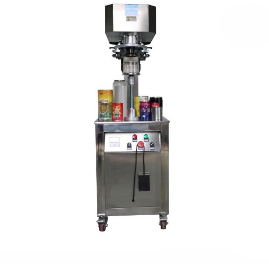 Máy ghép mí lon bán tự động (xoay thân lon) XT-FGJ100A1