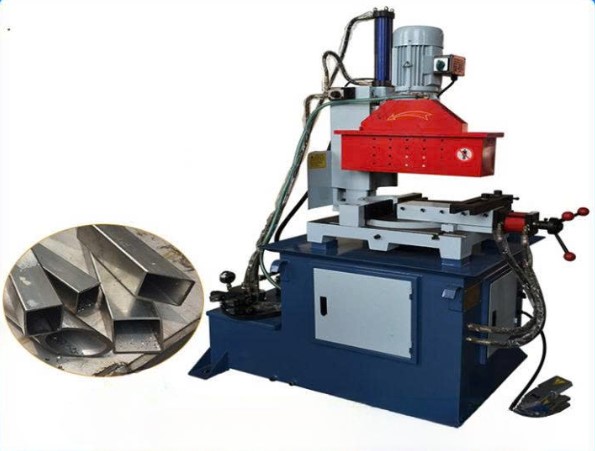 Máy cắt sắt không bavia thủy lực bán tự động MC-350Y