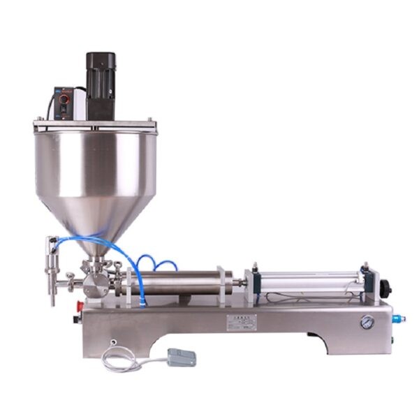 Máy chiết rót bơm piston 1 vòi (bồn đứng, có cánh khuấy) Kolner