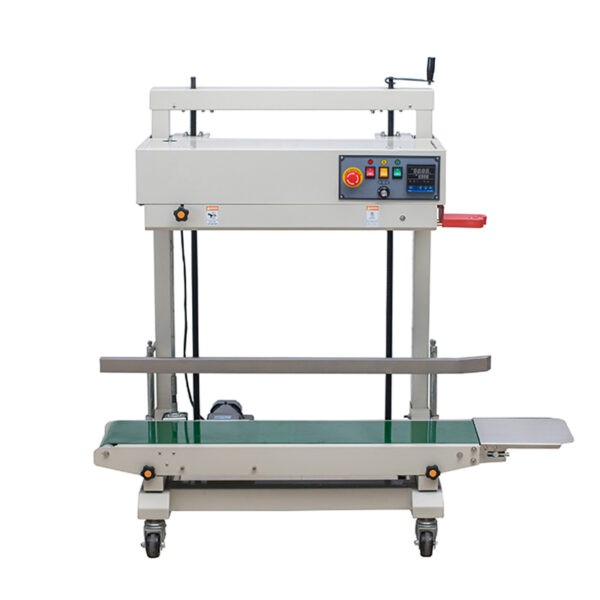 Máy hàn miệng bao bì PE liên tục Kolner KN-1100V (vỏ thép, dạng đứng)