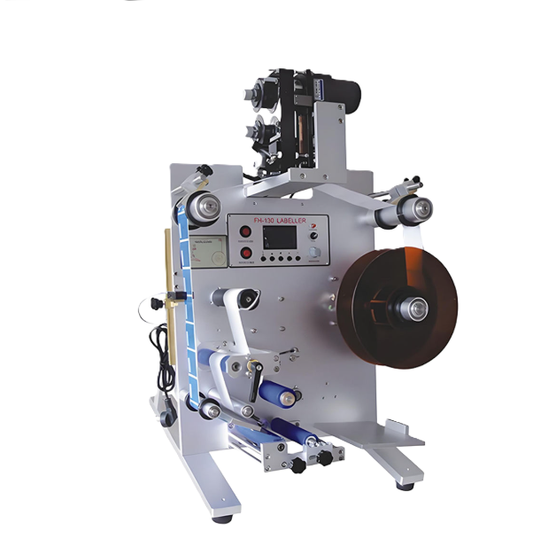 Máy dán nhãn để bàn chuyên dùng dán nhãn cho lon FH-130  