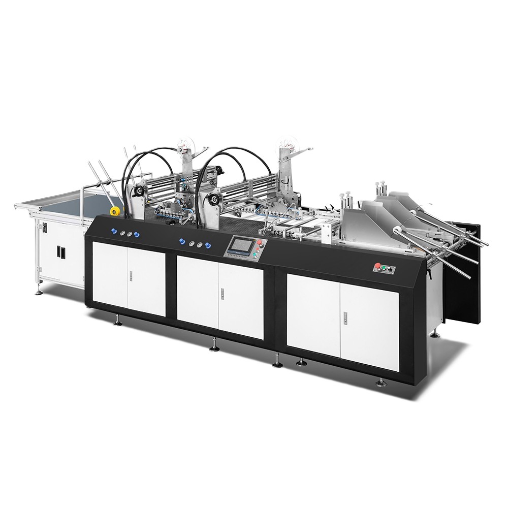 Máy dán băng keo 2 mặt (hộp giấy – sóng) DHDT-900