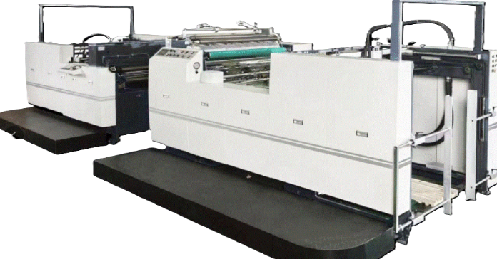 Máy cán màng tốc độ cao khổ 1100 SL-SA1100A