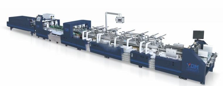 Máy dán hộp 4 và 6 góc tự động ST-1200BTG