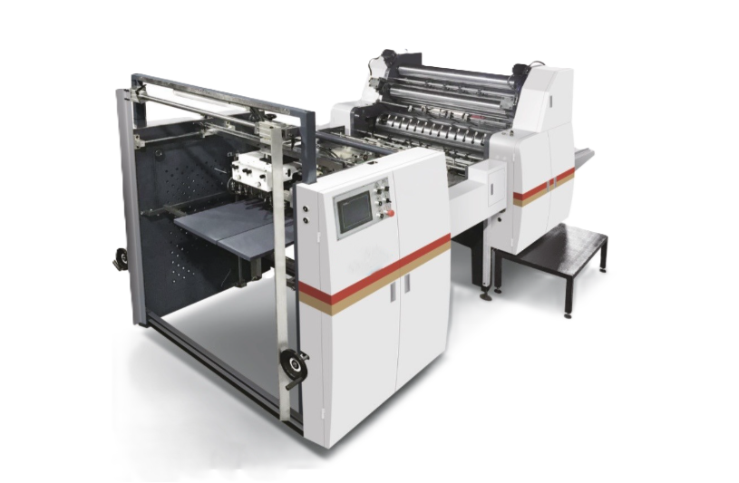 Máy bồi giấy với giấy bán tự động (Hút 1 bên) HKBK-1020D