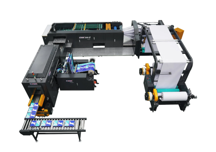 Máy cắt giấy ram A4 công suất 8 tấn (Khổ cuộn 850 cắt 1 lần 2 ram) CHM-A4-2