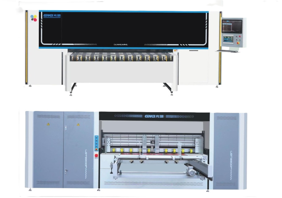 Máy in phun kỹ thuật số tấm carton muti pass (in đơn hàng nhỏ) Guangming iJet 2200P