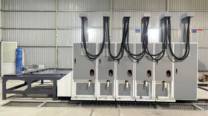 Máy in flexo bán tự động (in ngang) HDJDG-1426BA