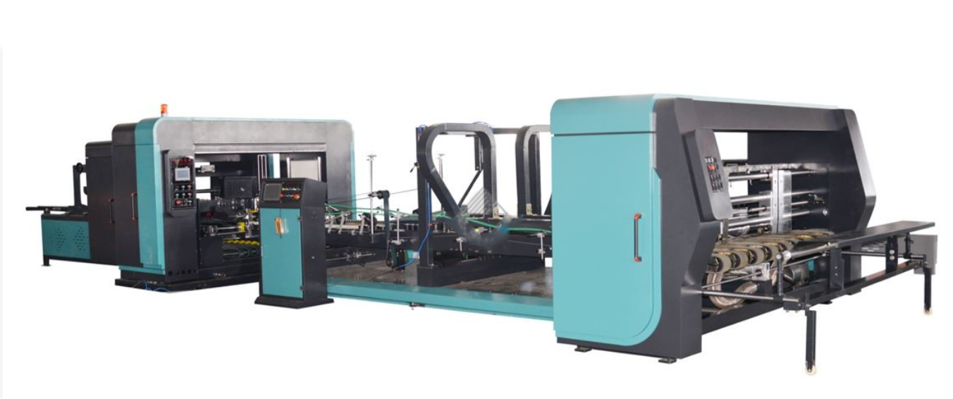 Máy gấp dán thùng carton servo tự động (gấp dán chính xác) 
