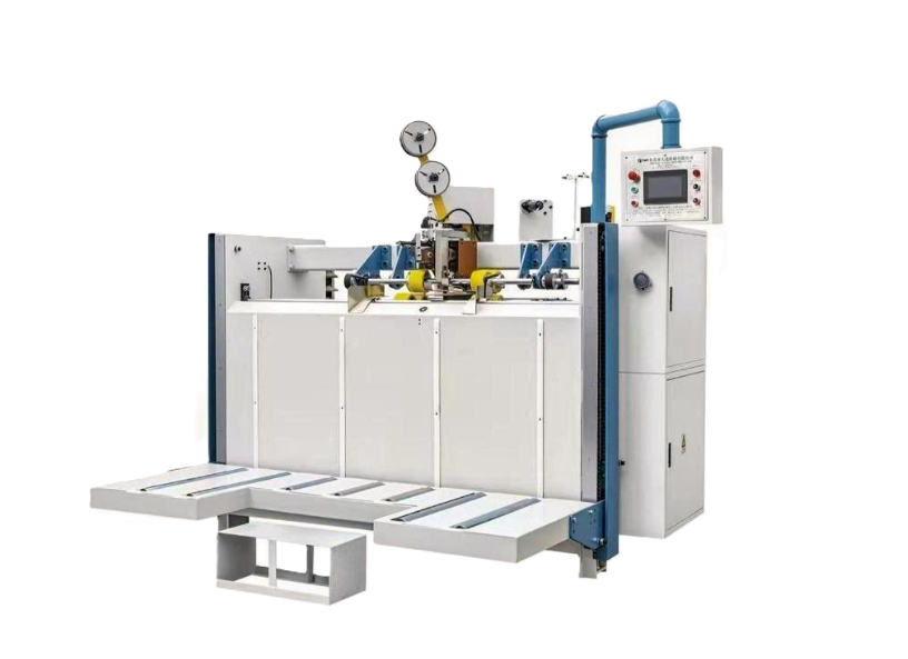 Máy đóng ghim thùng carton 1 mảnh 2 servo TJ-DP