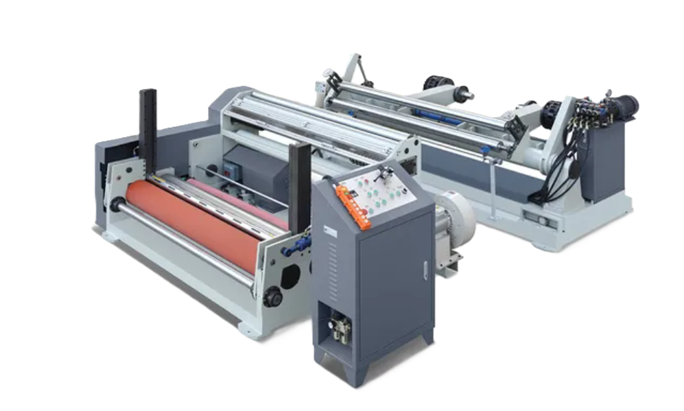Máy chia cuộn giấy cuốn ống thanh V CAAF-2000