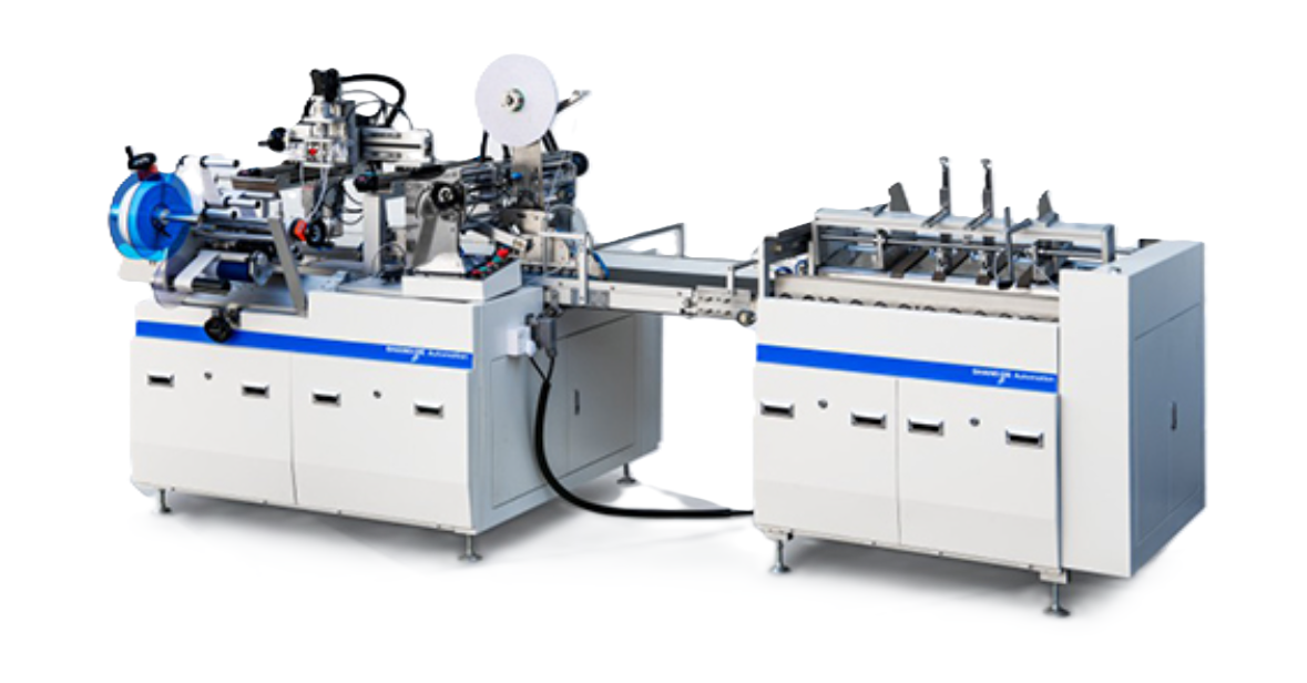 Máy dán băng keo 2 mặt tai hộp xếp gọn SJ- 600SFT