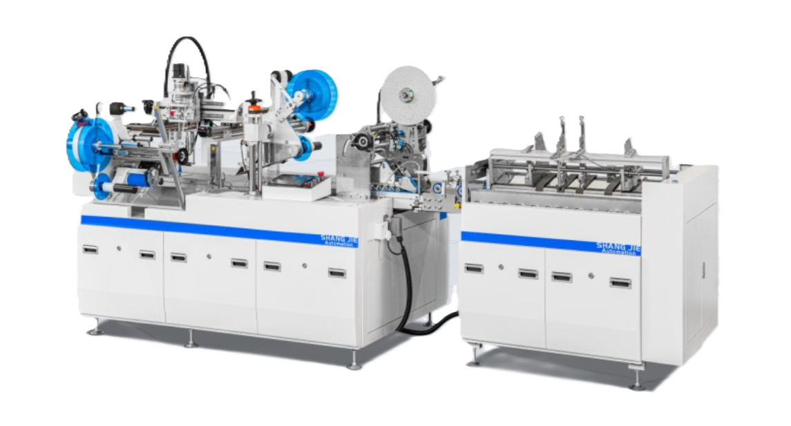 Máy dán băng dính 2 mặt hộp gấp gọn FSJS-600M4