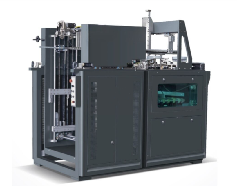Máy dán góc hộp cứng chỉnh tự động (Servo) 