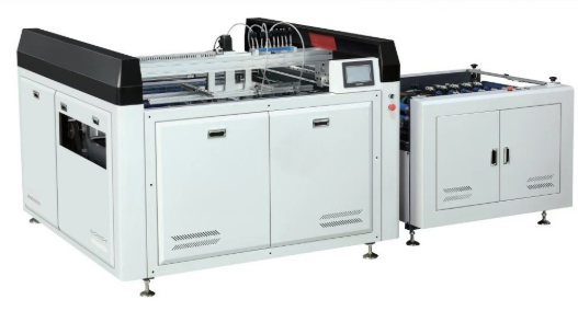 Máy vén 4 cạnh bìa cứng (Đời mới servo, chỉnh tự động) LHD-4MC