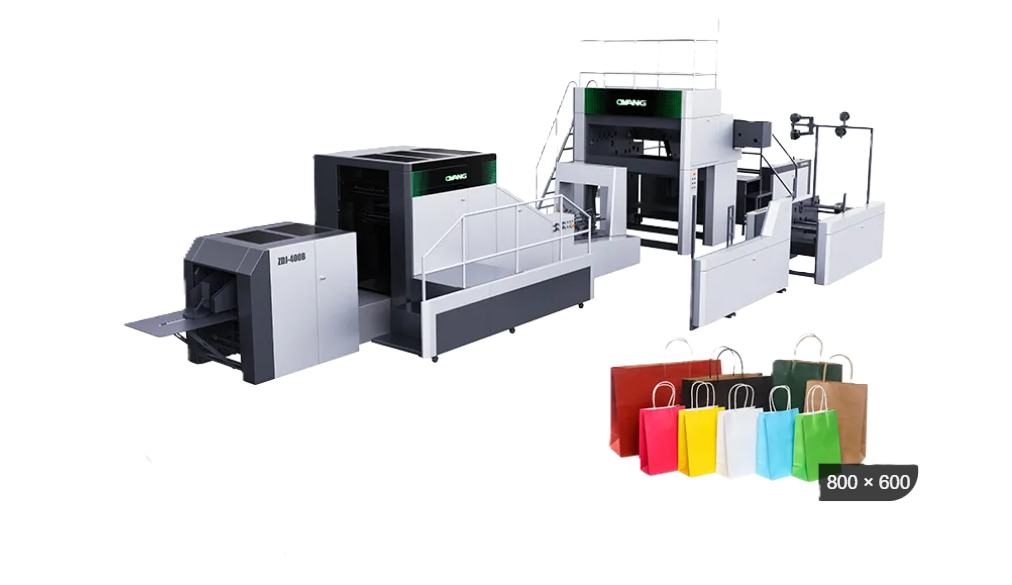 Máy làm túi giấy thông minh ( Đổi khổ túi chỉ 15 phút) Tech-18 A400S
