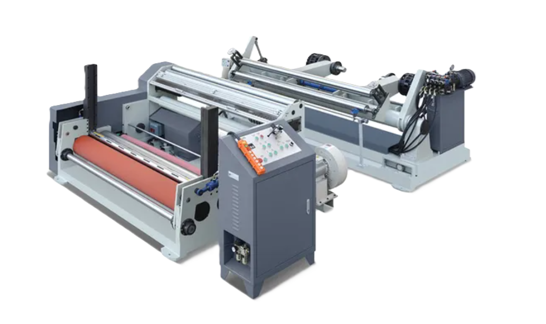 Máy chia cuộn giấy cuốn ống thanh V CAAF-2000