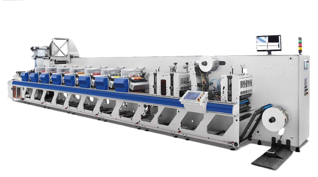 Máy in Flexo tem cuộn Weigang (4-12 màu) 