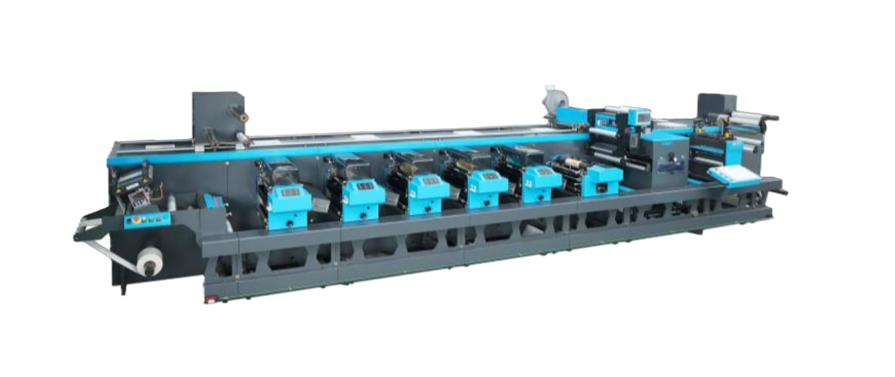 Máy in flexo tem nhãn HOTEC ULTIMATE-350